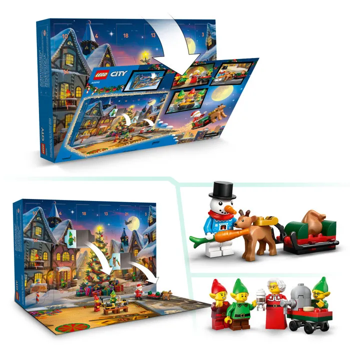 LEGO City Calendrier de l'Avent 2026 - 24 Surprises (60510)