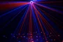 ALGAMLIGHT Phebus2 - Projecteur LED Laser Combo 3 en 1 Derby, Stroboscope et Laser avec DMX - 66W pour Effets Lumière