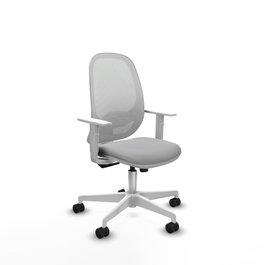 PIQUERAS Y CRESPO Chaise de bureau Cilanco Gris clair