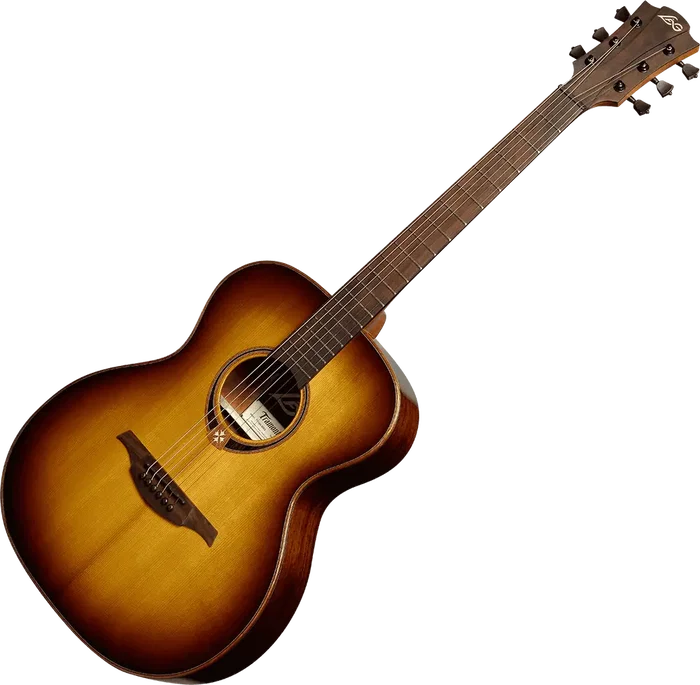 LAG Guitare Acoustique Auditorium Tramontane 118 - Brown Shadow Lag
