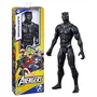Hasbro - Figurine Black Panther 30 cm - Marvel Avengers Titan Hero Series - Jouet pour enfants dès 4 ans - Couleur Noir