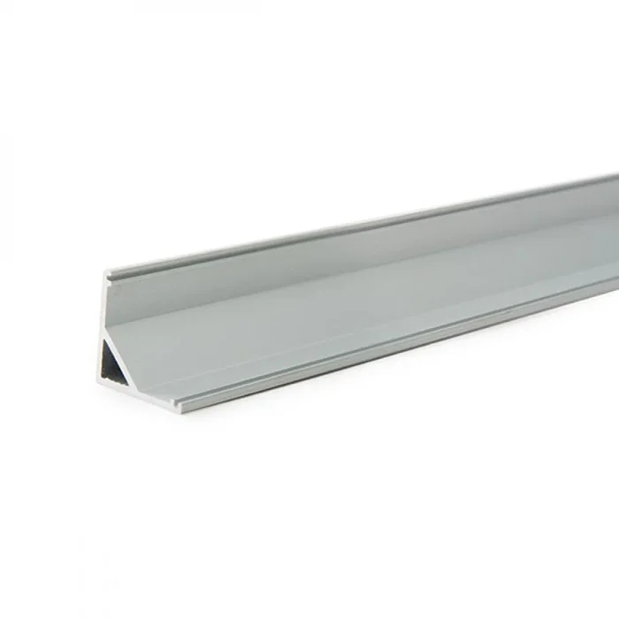 Greenice Profilé Aluminium pour Tira LED, Installation Coins, Diffuseur Opal, 2M