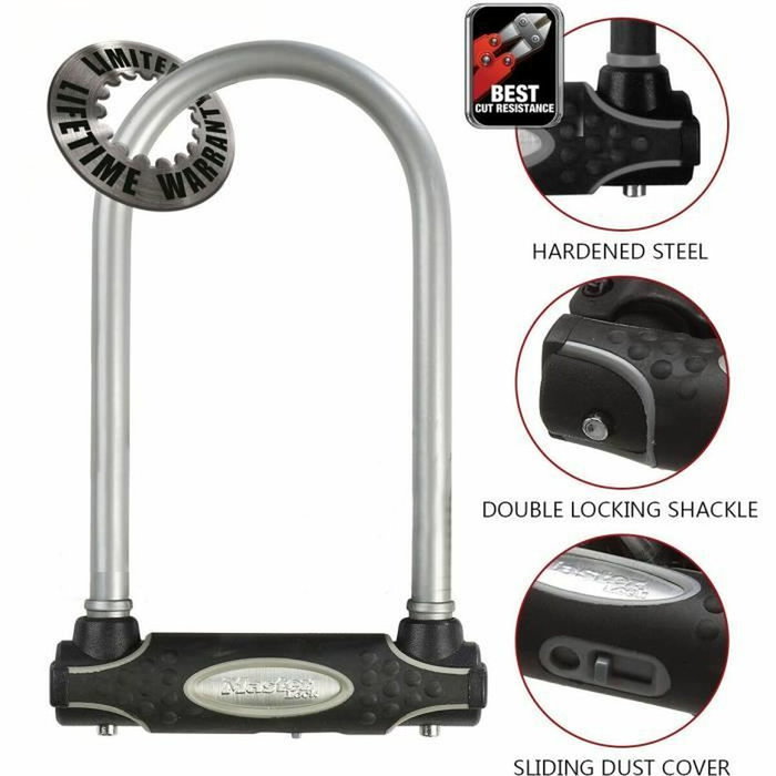 Master Lock Antivol Vélo en U 8195EURDPROCOL Bleu Master Lock Antivol Vélo en U 8195EURDPROCOL Bleu