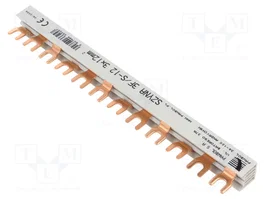 PAWBOL Rail de connexion 3 pôles 12mm2 80A 400V fourchette