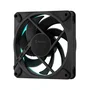 Fractal Design Momentum 12 RGB - Ventilateur PC 120mm avec Anneau ARGB Gen 2, Contrôle PWM, Roulement FDB, Pales LCP - Noir