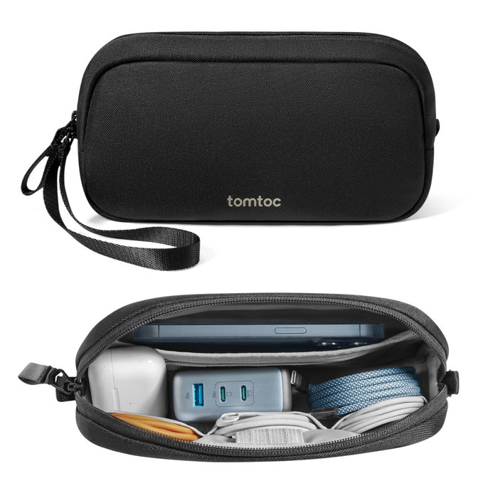 tomtoc Light-T12 Essential Tech Organizer Noir tomtoc Light-T12 Essential Tech Organizer Noir