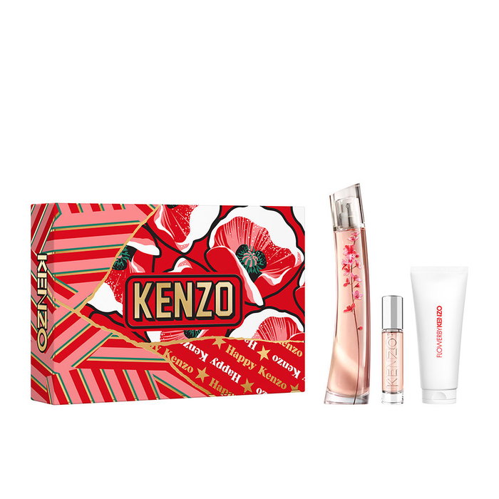 Kenzo Set Flower Ikebana Sakura Eau De Parfum Kenzo Set Flower Ikebana Sakura Eau De Parfum
