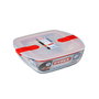 Pyrex Plat Carré Cook & Heat 2,2 L avec Couvercle