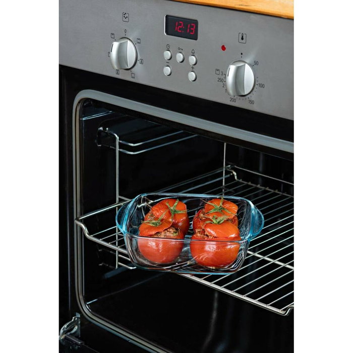 Pyrex Plat Carré Cook & Heat 2,2 L avec Couvercle