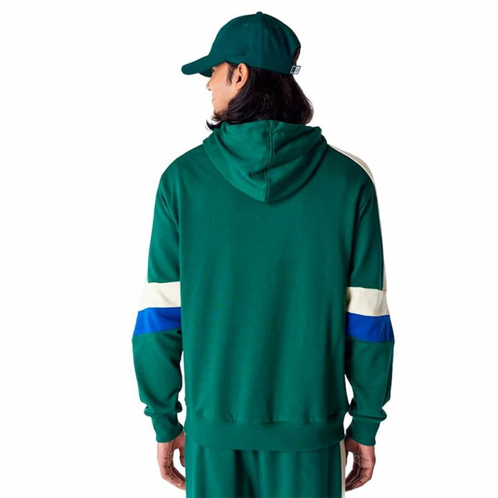 Sweat à capuche homme New Era COLOUR BLOCK OS Milwaukee Bucks