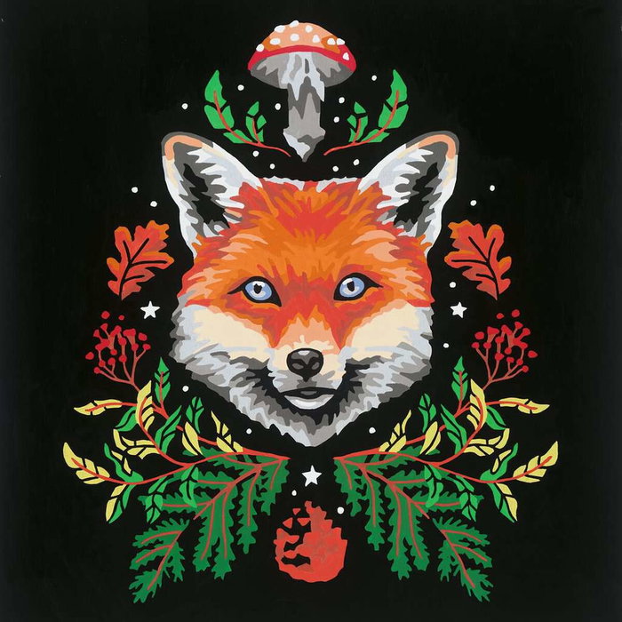 Ravensburger Puzzle Décoration Murale Renard Pixie Cold 20x20 cm