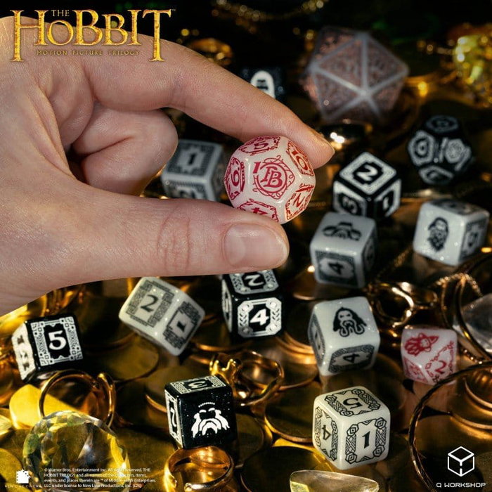 Q Workshop Le Hobbit TCG set de 16 dés Radiant Dawn