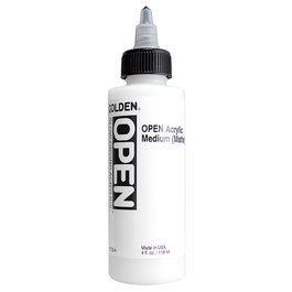 Golden OPEN Acryl.Medio Matte 118 ml