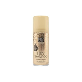 Girlz Only Shampooing sec pour cheveux blonds à l'huile d'argane, apporte fraîcheur et volume entre les lavages, 100 mL