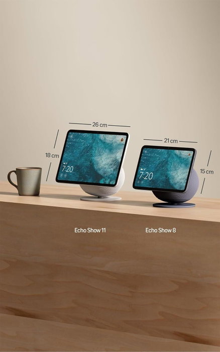 Amazon Echo Show 8, Écran 22,1 cm, Blanc