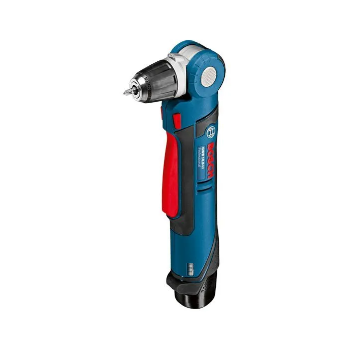 Bosch Professional GWB 12V-10 - Perceuse-visseuse à choc d'angle 12V avec tête orientable 5 positions, mandrin Autolock, pour bois 10 mm, compatible batteries 12V