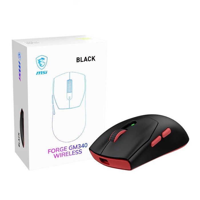 MSI FORGE GM340 Wireless Black