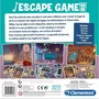 Clementoni - Jeu Escape Game - 3 aventures : Pharaon, Espace, Château - Enigmes pour enfants - 1 à 8 joueurs