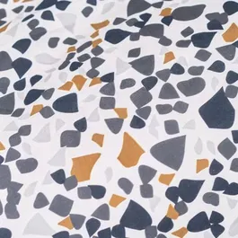 Today Parure de Lit 2 Personnes Sunshine - 2 Pièces (Housse de Couette 220x240 cm + 2 Taies) en Fibre Naturelle, Coloris Rayé Jaune, Lavable Machine