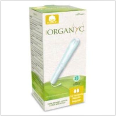 ORGANYC Tampons Regular avec applicateur, 16 unités ORGANYC Tampons Regular avec applicateur, 16 unités
