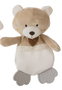 Creaciones Llopis Doudou d'activité et sonajero en ours, 22 cm, couleur beige - Dou-Dou Activity Sonajero