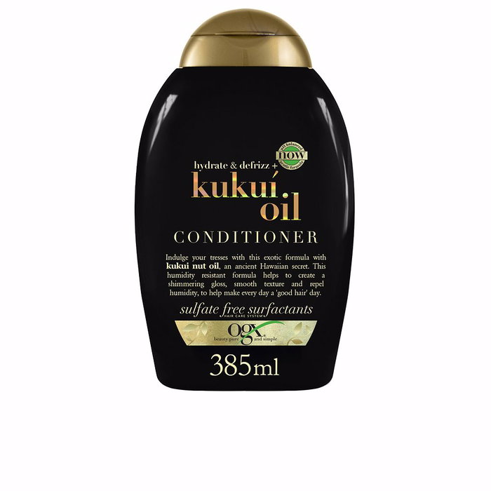 Ogx Revitalisant Anti-Frisottis à l'Huile de Kukuï pour Cheveux, 385 ml Ogx Revitalisant Anti-Frisottis à l'Huile de Kukuï pour Cheveux, 385 ml