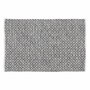 Tapis Blanc Gris 70 % coton 30 % Polyester 120 x 180 cm
