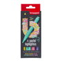 Bruynzeel 4 rotuladores fluorescentes – couleurs pastel