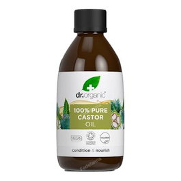 DR. ORGANIC Huile de Ricin 100 % Pure 250 ml