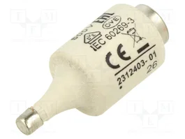 ETI POLAM Fusible DII Céramique 6A gG 500VAC/500VDC
