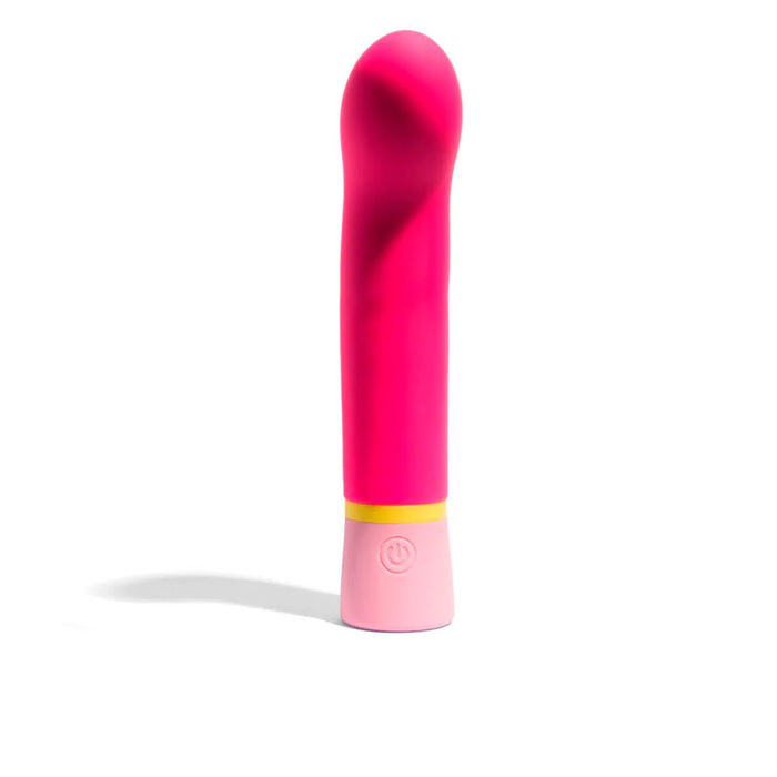 Platanomelón Vibromasseur Genio Basics G-zone Fuchsia - Silicone et ABS hypoallergénique, 3 vitesses, 7 modes de vibration, Submersible