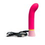 Platanomelón Vibromasseur Genio Basics G-zone Fuchsia - Silicone et ABS hypoallergénique, 3 vitesses, 7 modes de vibration, Submersible