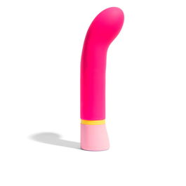 Platanomelón Vibromasseur Genio Basics G-zone Fuchsia - Silicone et ABS hypoallergénique, 3 vitesses, 7 modes de vibration, Submersible