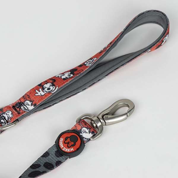 Cerdá Correa Premium pour Chien M Minnie Taille M - Rouge pour Chiot