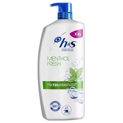 Head & Shoulders H&S Refreshing Menthol 1000 ml en flacon doseur Head & Shoulders H&S Refreshing Menthol 1000 ml en flacon doseur