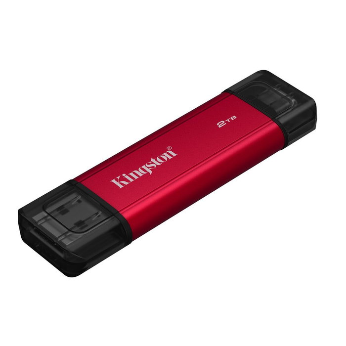 Disque Dur Externe Kingston SPSD/2TB Noir Rouge