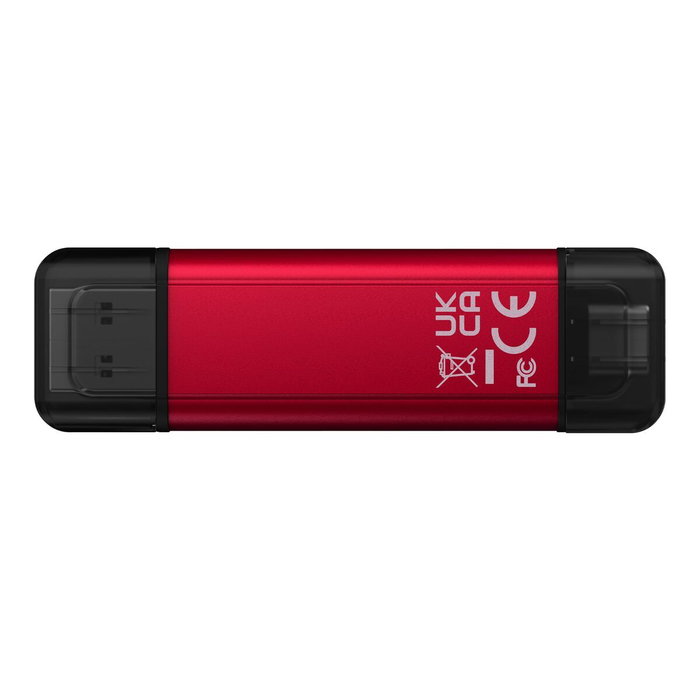 Disque Dur Externe Kingston SPSD/2TB Noir Rouge