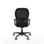 Piqueras y Crespo Chaise de Bureau 1D036G0 Noir