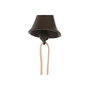 Cloche Home ESPRIT Marron Noir Corde Fer 14,5 x 7,5 x 18,5 cm