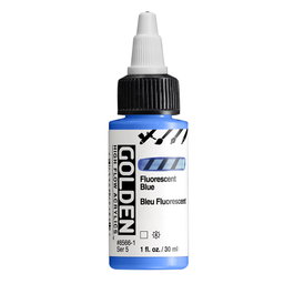 Golden High Flow Colores Acrílicos Azul Fluorescente 30 ml
