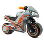 Molto - Porteur bébé moto premium argenté 74 x 32 x 47 cm - Sans piles ni sons - En plastique - Dès 18 mois