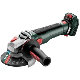 Metabo Meuleuse d'angle sans fil WVB 18 LT BL 11-125 Quick 18V - Professionnelle pour béton avec capot et serrage rapide