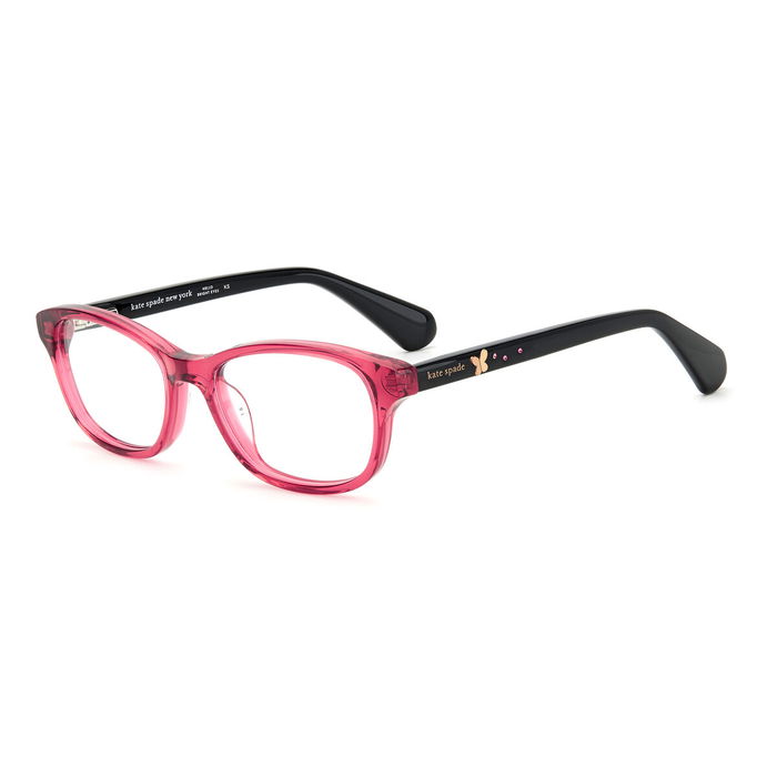 Monture de Lunettes Enfant Kate Spade EMMI-130E615 Rose Ø 46 mm Monture de Lunettes Enfant Kate Spade EMMI-130E615 Rose Ø 46 mm