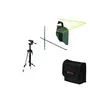 Bosch PLL 360-1 G Laser de nivellement avec ligne verte à 360°, batterie Li-Ion USB-C, trépied TT120, housse et manuel