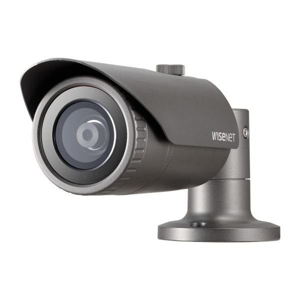 Hanwha Caméra IP Dome Extérieure 2MP CMOS 1/2.8" - 0.03Lux en couleur, Vision Nocturne 20m, Objectif 2.8mm Fixe, Support H.265/H.264, PoE, IP66