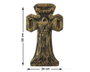 BigBuy Home Pierre Tombale Halloween 34 x 58 cm avec Figure de Moine