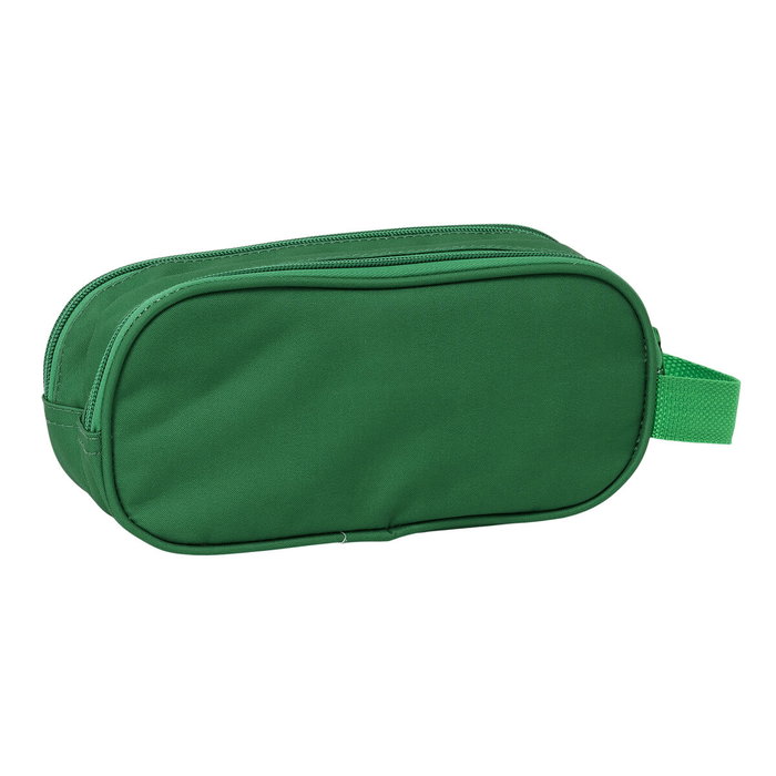 Safta Trousse Fourre-Tout Double 3D Real Betis Balompié Vert 21x8x6 cm