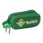 Safta Trousse Fourre-Tout Double 3D Real Betis Balompié Vert 21x8x6 cm