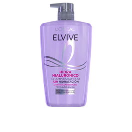 L'Oréal Paris Shampooing Élève Hydra Hyaluronic, Hydratation 72h avec Acide Hyaluronique, 1000 ml