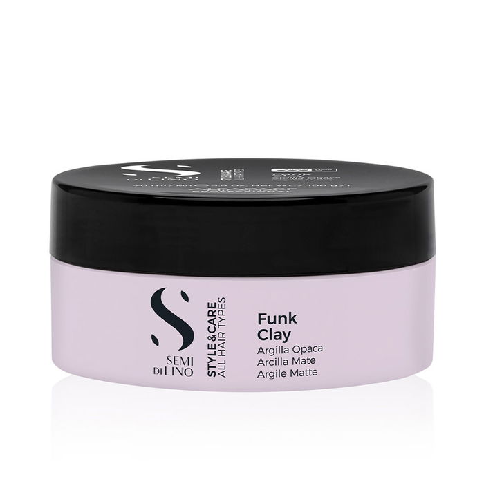 Alfaparf Milano STYLE STORIES Funk Clay - Cire coiffante effet mat et texture, tenue modérée, volume et hydratation légère, avec argile et Moringa, 100 ml Alfaparf Milano STYLE STORIES Funk Clay - Cire coiffante effet mat et texture, tenue modérée, volume et hydratation légère, avec argile et Moringa, 100 ml